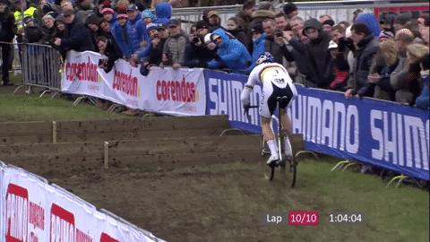 Gif un bunny-hop 
        par dessus des planches